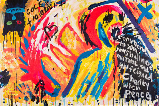 St. Columba / Cole (Framed Print) - Jeremy Cunningham Art