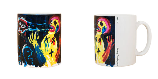 Golden Mouth Mug - Jeremy Cunningham Art