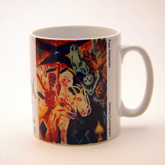 Four Horsemen Mug - Jeremy Cunningham Art